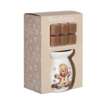 Woodbridge Gingerbread Man Wax Melt Warmer Gift Set